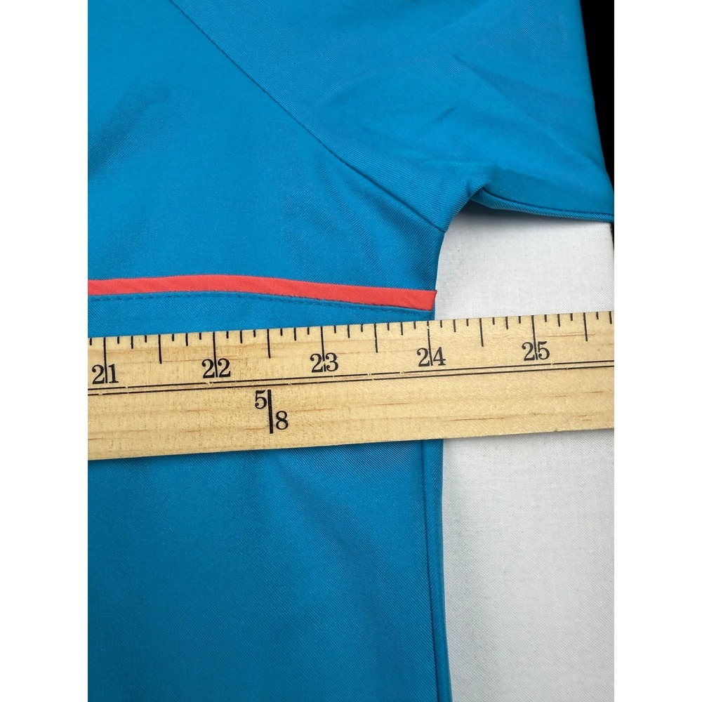 Red Bull BC One Track Jacket Medium Blue Quarter Zip Windbreaker Raglan - Picture 4 of 6